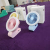 PORTABLE HAND FAN FOR TRAVEL , OFFICE AND HOME