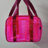 Tote/Jelly/Neon Bags with Two Pockets [ 15 X 9 X 6.5 ]