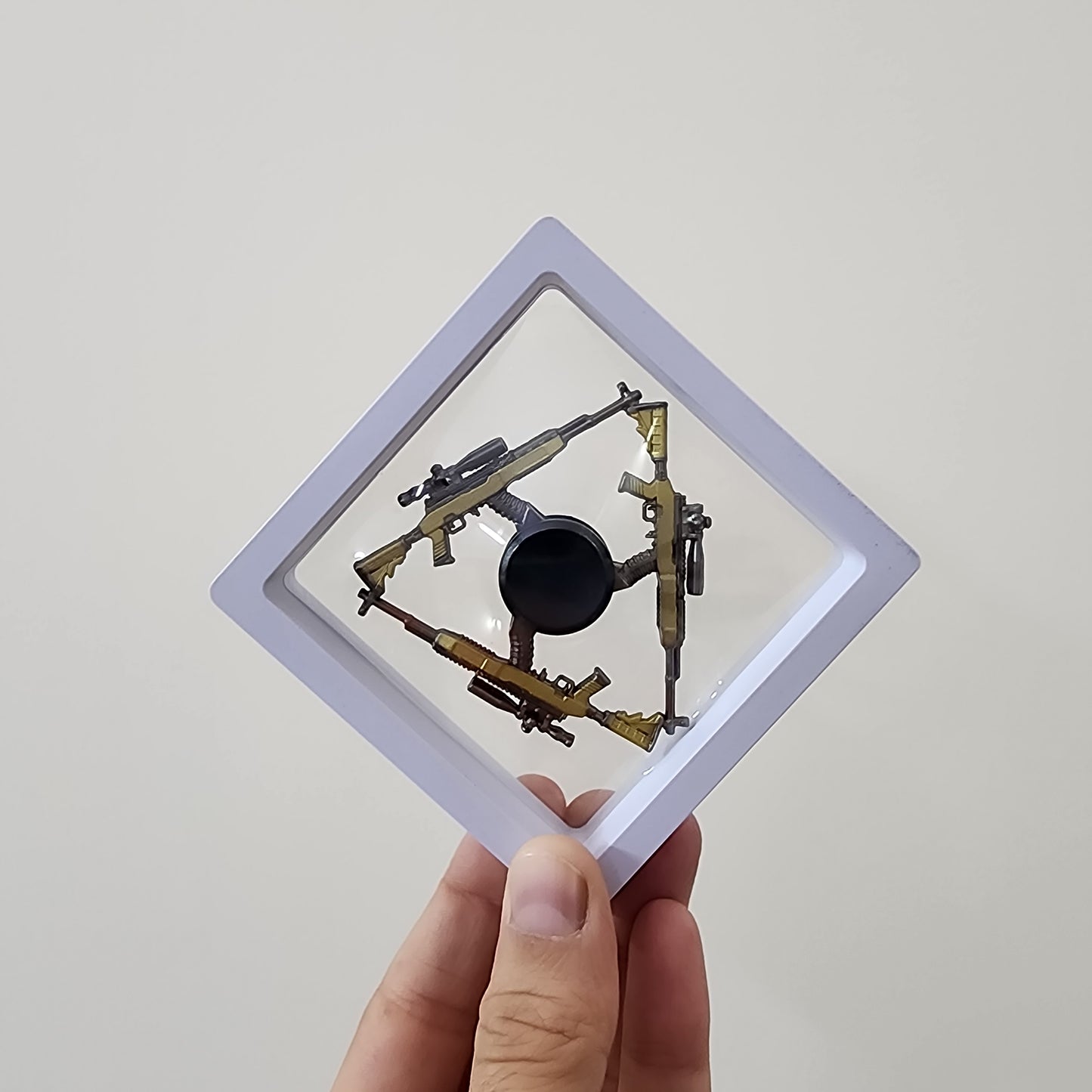 Metal Fidget Spinner in Shiny Finish [ Box Pack ]