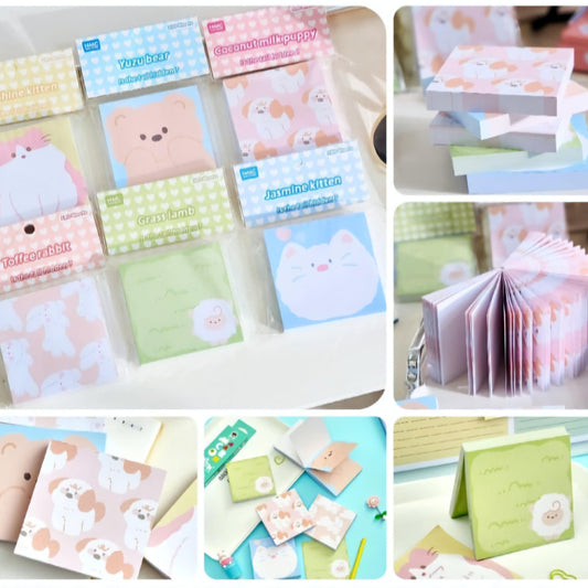CUTE ANIMAL STICKY NOTES